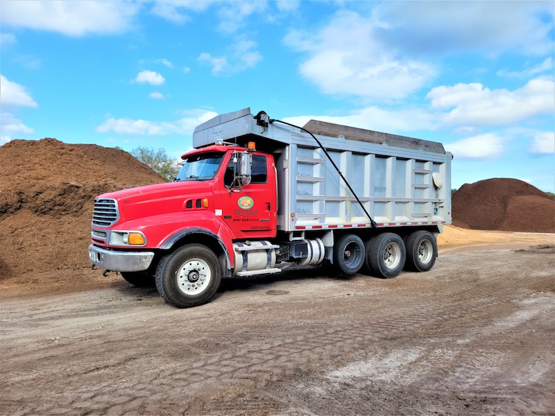 Reliable Peat Delivery Truck